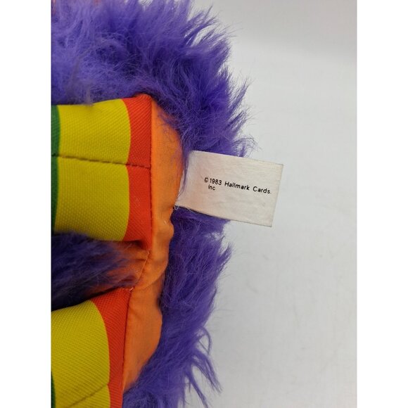 Rainbow Brite Rare Vintage 1983 "POSIE" 13" Purple Sprite Plush Doll Hallmark - Picture 10 of 12